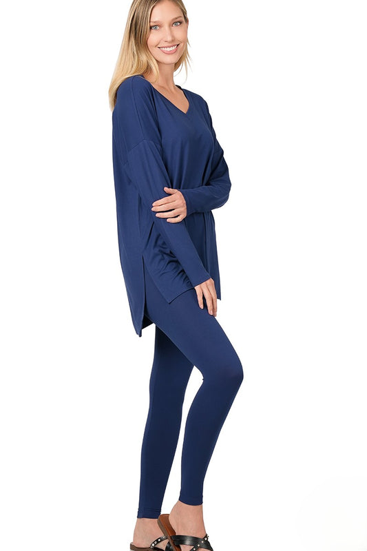 Buttery Soft Brushed DTY Microfiber Lounge Set